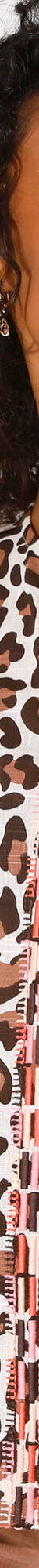 Geborduurde bloes met 3/4-mouwen, luipaardprint (ecru / hazelnootbruin) Geborduurde bloes met 3/4-mouwen, luipaardprint (ecru / hazelnootbruin)